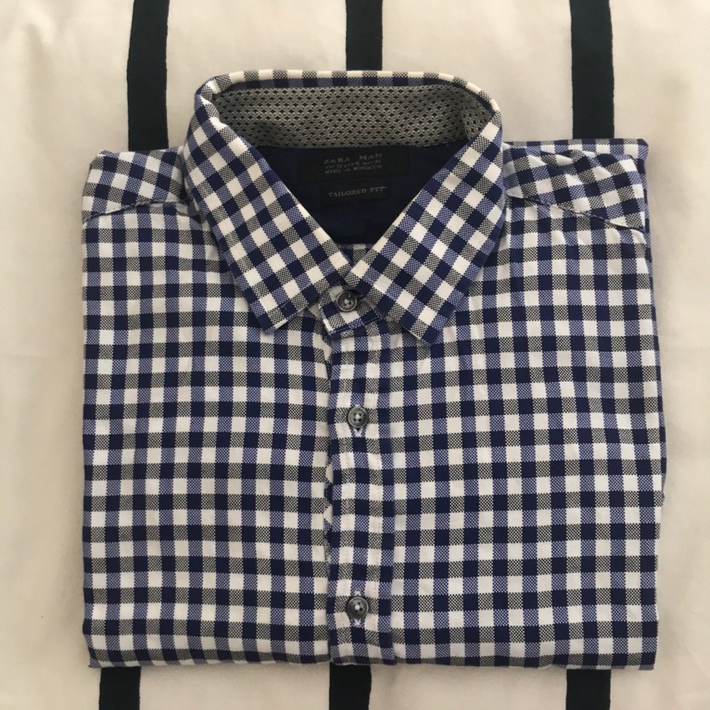 Zara tailored fit shirt